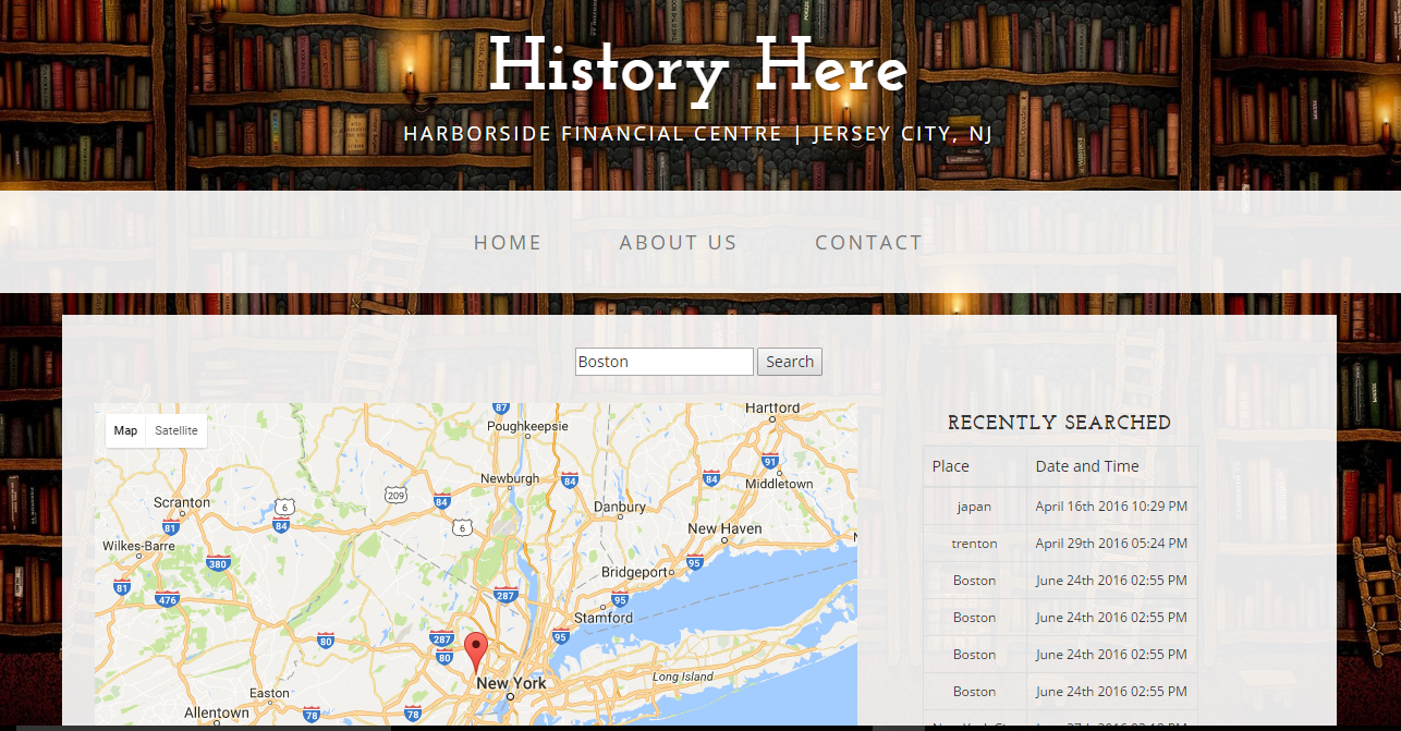History Here App screenshot